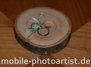 Ringe der Brautpaares